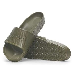 Birkenstock Barbados EVA Khaki Slide Sandals Size EU 42